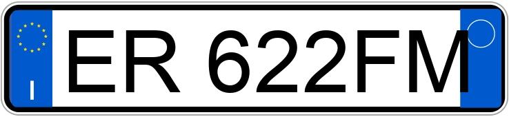 Numer rejestracyjny ER622FM posiada LANCIA Ypsilon 3a serie Numer rejestracyjny ER622FM posiada LANCIA Ypsilon 3a serie