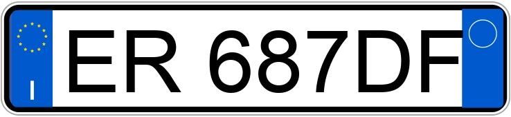 Numer rejestracyjny ER687DF posiada CITROEN C3 Picasso