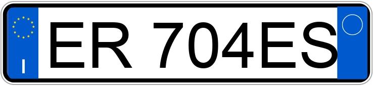 Numer rejestracyjny ER704ES posiada OPEL Astra 4a serie