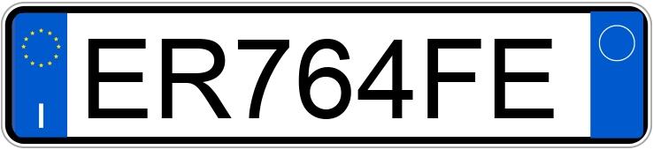 Numer rejestracyjny ER764FE posiada DACIA Sandero 2a serie