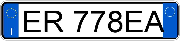Numer rejestracyjny ER778EA posiada LANCIA Ypsilon 3a serie Numer rejestracyjny ER778EA posiada LANCIA Ypsilon 3a serie