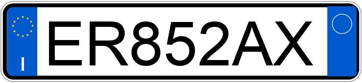 Numer rejestracyjny ER852AX posiada FORD Fiesta 6a serie Numer rejestracyjny ER852AX posiada FORD Fiesta 6a serie