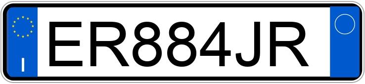 Numer rejestracyjny ER884JR posiada RENAULT Twingo 2a serie