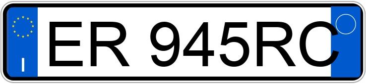 Numer rejestracyjny ER945RC posiada FIAT Punto 4a serie