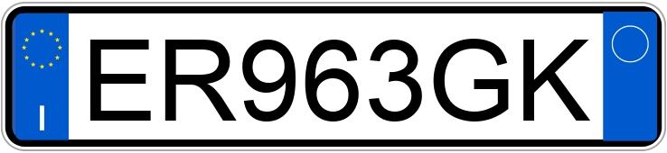 Numer rejestracyjny ER963GK posiada NISSAN Qashqai 1a serie