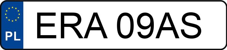 Numer rejestracyjny ERA09AS posiada DAEWOO / FSO Nexia GLX