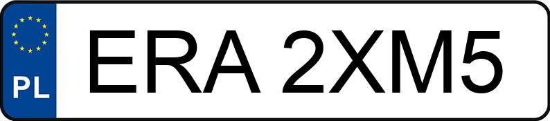 Numer rejestracyjny ERA 2XM5 posiada SEAT LEON - ERA2XM5