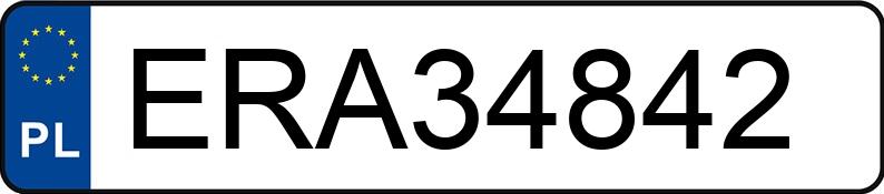 Numer rejestracyjny ERA 34842 posiada ALFA ROMEO 159 SPORTWAGON - ERA34842