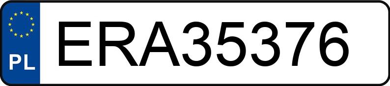 Numer rejestracyjny ERA35376 posiada BMW 530 Diesel Kat. MR`95 E39 530 Diesel Kat. MR`95 E39