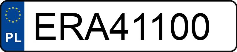 Numer rejestracyjny ERA 41100 posiada TOYOTA CAMRY - ERA41100