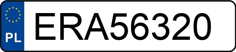 Numer rejestracyjny ERA 56320 posiada OPEL MERIVA - ERA56320 Numer rejestracyjny ERA 56320 posiada OPEL MERIVA - ERA56320
