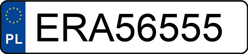Numer rejestracyjny ERA 56555 posiada BMW 118I - ERA56555 Numer rejestracyjny ERA 56555 posiada BMW 118I - ERA56555