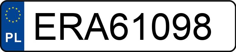 Numer rejestracyjny ERA 61098 posiada SSANGYONG TIVOLI - ERA61098