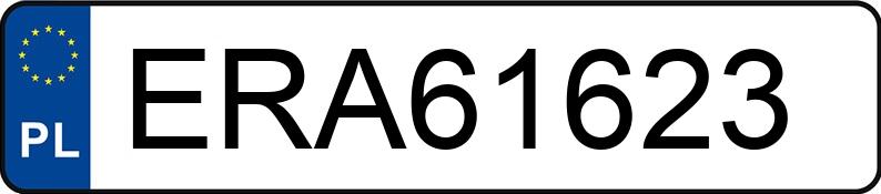 Numer rejestracyjny ERA 61623 posiada TOYOTA AYGO - ERA61623