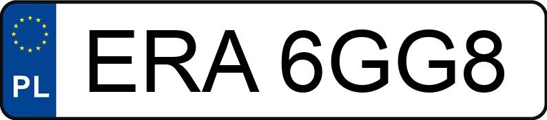 Numer rejestracyjny ERA 6GG8 posiada VOLKSWAGEN GOLF 1.6 KAT - ERA6GG8