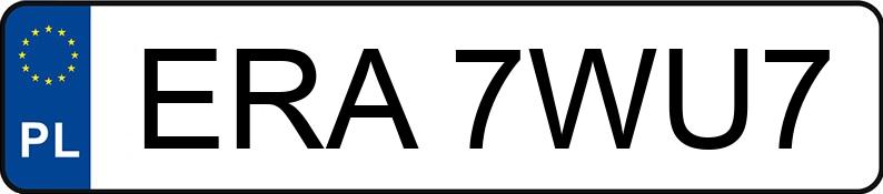 Numer rejestracyjny ERA 7WU7 posiada OPEL ASTRA 1.7 CDTI - ERA7WU7 Numer rejestracyjny ERA 7WU7 posiada OPEL ASTRA 1.7 CDTI - ERA7WU7
