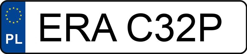 Numer rejestracyjny ERA C32P posiada TALARIA TL3000 TL3000 - ERAC32P