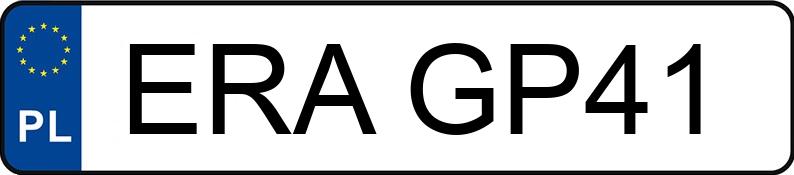 Numer rejestracyjny ERA GP41 posiada MERCEDES-BENZ CLK 200 Kat. MR`97 208 - ERAGP41