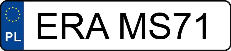 Numer rejestracyjny ERA MS71 posiada FORD Focus 2.0 TDCi MR`08 E4 Ghia - ERAMS71