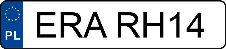 Numer rejestracyjny ERA RH14 posiada PEUGEOT 307 - ERARH14 Numer rejestracyjny ERA RH14 posiada PEUGEOT 307 - ERARH14