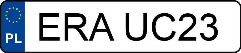 Numer rejestracyjny ERA UC23 posiada AUDI A4 - ERAUC23 Numer rejestracyjny ERA UC23 posiada AUDI A4 - ERAUC23