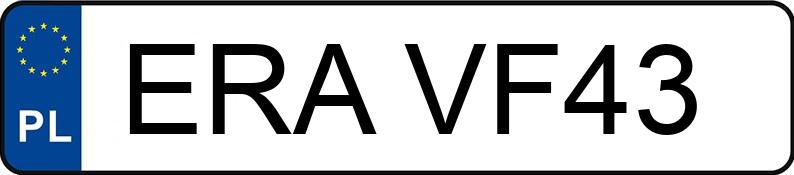 Numer rejestracyjny ERA VF43 posiada SEAT Leon 1.4 MR`99 E3 1M Stella - ERAVF43