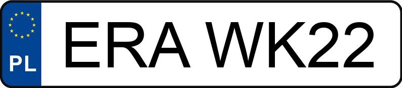 Numer rejestracyjny ERA WK22 posiada MERCEDES-BENZ E 220 d MR`16 E6 213 E 220 d MR`16 E6 213 - ERAWK22