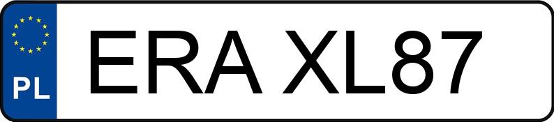 Numer rejestracyjny ERA XL87 posiada WLADIMIREC T 25A Z KABINA - ERAXL87