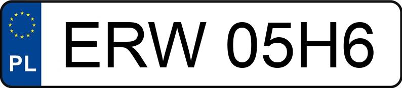 Numer rejestracyjny ERW 05H6 posiada OPEL Vectra C 2.2 MR`02 E3 GTS Elegance Aut. - ERW05H6