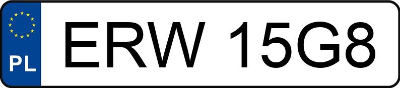 Numer rejestracyjny ERW 15G8 posiada TOYOTA AVENSIS 2.0 D-4D - ERW15G8