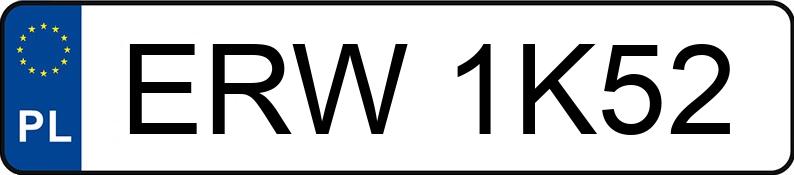 Numer rejestracyjny ERW 1K52 posiada RENAULT MEGANE CLASSIC - ERW1K52 Numer rejestracyjny ERW 1K52 posiada RENAULT MEGANE CLASSIC - ERW1K52