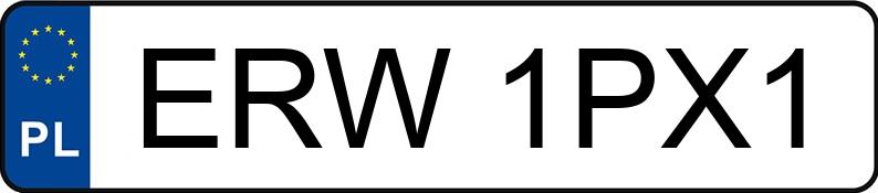 Numer rejestracyjny ERW 1PX1 posiada TOYOTA Yaris 1.5 MR`17 E6c Active - ERW1PX1