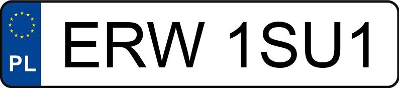 Numer rejestracyjny ERW 1SU1 posiada BMW 730 Diesel DPF MR`13 E5 FO1/FO2 xDrive Aut. - ERW1SU1