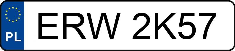 Numer rejestracyjny ERW 2K57 posiada AUDI A8L - ERW2K57 Numer rejestracyjny ERW 2K57 posiada AUDI A8L - ERW2K57