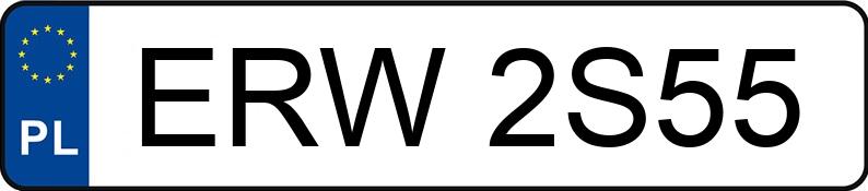 Numer rejestracyjny ERW 2S55 posiada CITROEN C5 - ERW2S55 Numer rejestracyjny ERW 2S55 posiada CITROEN C5 - ERW2S55