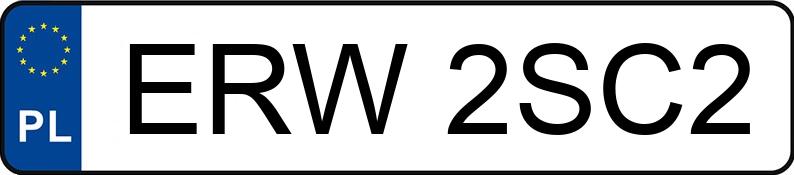Numer rejestracyjny ERW 2SC2 posiada RENAULT TRAFIC - ERW2SC2 Numer rejestracyjny ERW 2SC2 posiada RENAULT TRAFIC - ERW2SC2
