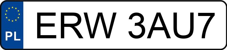 Numer rejestracyjny ERW 3AU7 posiada SEAT Exeo 2.0 TDI-CR MR`09 E4 Style - ERW3AU7