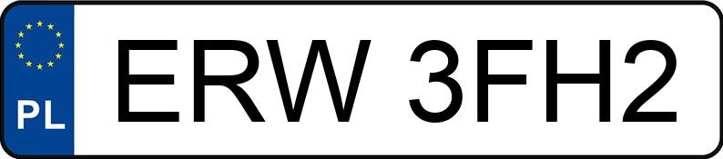Numer rejestracyjny ERW 3FH2 posiada SKODA Fabia 1.4 MR`99 E3 Flash - ERW3FH2 Numer rejestracyjny ERW 3FH2 posiada SKODA Fabia 1.4 MR`99 E3 Flash - ERW3FH2