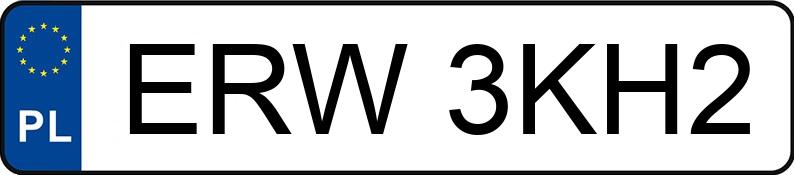 Numer rejestracyjny ERW 3KH2 posiada BMW 530i Kat. MR`01 E39 530i Kat. MR`01 E39 - ERW3KH2