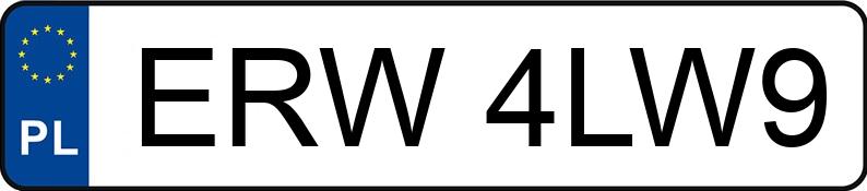 Numer rejestracyjny ERW 4LW9 posiada OPEL VIVARO - ERW4LW9 Numer rejestracyjny ERW 4LW9 posiada OPEL VIVARO - ERW4LW9