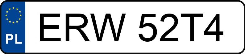 Numer rejestracyjny ERW 52T4 posiada HONDA CR-V 1.6 DTEC MR`13 E5 Comfort - ERW52T4
