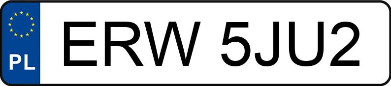 Numer rejestracyjny ERW 5JU2 posiada OPEL Vivaro 2.0 CDTI MR`07 E5 2.9t L2H1 Essentia - ERW5JU2