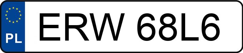 Numer rejestracyjny ERW 68L6 posiada VOLKSWAGEN GOLF - ERW68L6 Numer rejestracyjny ERW 68L6 posiada VOLKSWAGEN GOLF - ERW68L6