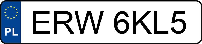 Numer rejestracyjny ERW 6KL5 posiada JAGUAR XJ - ERW6KL5 Numer rejestracyjny ERW 6KL5 posiada JAGUAR XJ - ERW6KL5