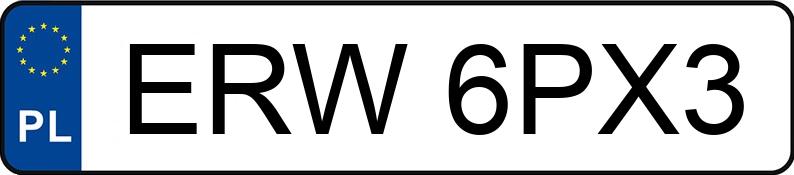 Numer rejestracyjny ERW 6PX3 posiada MERCEDES-BENZ G 63 AMG MR`18 E6d W463 G 63 AMG MR`18 E6d W463 - ERW6PX3