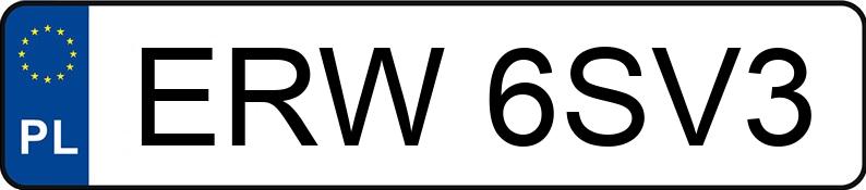 Numer rejestracyjny ERW 6SV3 posiada FIAT PANDA - ERW6SV3 Numer rejestracyjny ERW 6SV3 posiada FIAT PANDA - ERW6SV3