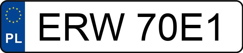 Numer rejestracyjny ERW 70E1 posiada MERCEDES-BENZ S 500 BlueEFFICIENCY MR`09 E5 221 S 500 BlueEFFICIENCY MR`09 E5 221 - ERW70E1