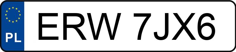 Numer rejestracyjny ERW 7JX6 posiada VOLKSWAGEN Golf II 1.6 Diesel GL - ERW7JX6