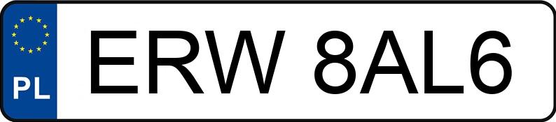 Numer rejestracyjny ERW 8AL6 posiada OPEL Corsa E 1.4 MR`14 E6 Cosmo - ERW8AL6