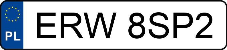Numer rejestracyjny ERW 8SP2 posiada CITROEN DS3 - ERW8SP2 Numer rejestracyjny ERW 8SP2 posiada CITROEN DS3 - ERW8SP2